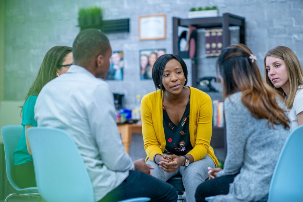 clients in a treatment program with several levels of care