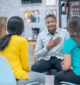 peer support group meets during rehab in Massachusetts